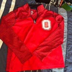 Long sleeve Ohio State shirt, size 8, the O is slightly faded(see pic)